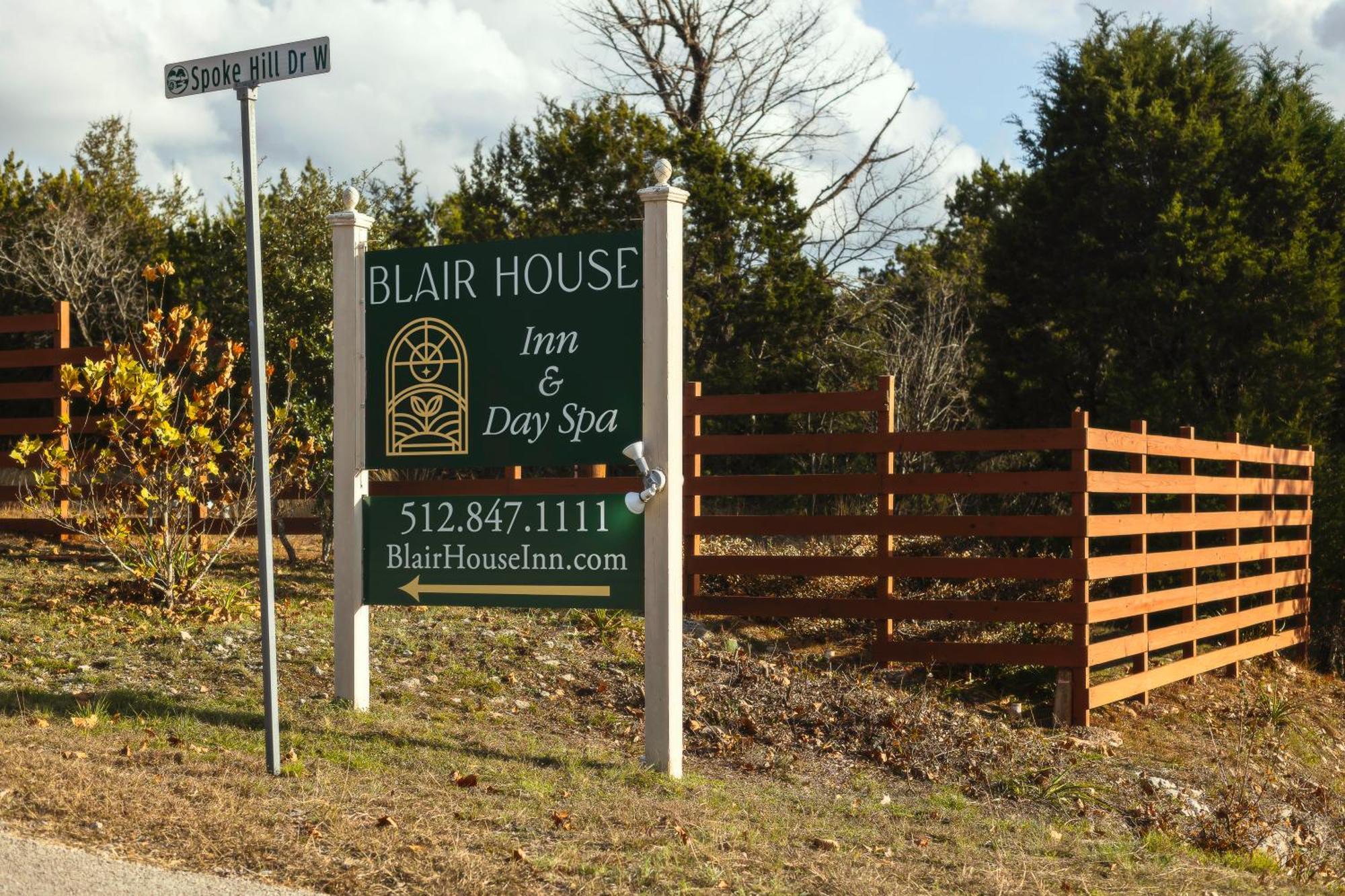 Blair House Inn And Spa Wimberley Exterior foto